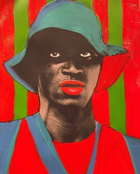 Black Man Of Many Colours Art | Let's Face It Gallery
