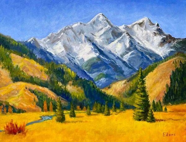 The Tetons In Wyoming Art | Gary Edens