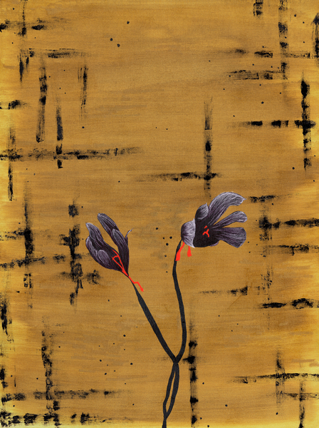 The Last Two Flowers   Original Art | Abigail Van Den Brink Artist