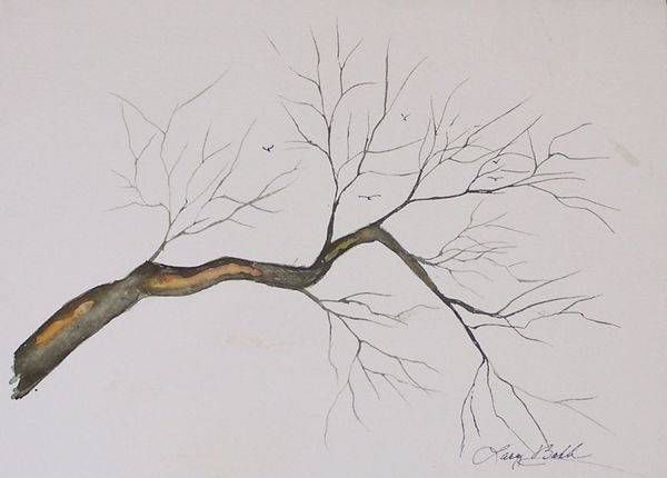 Windswept Branches Art | Babb Timeless Art