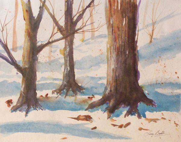 Winter Shadows Art | Babb Timeless Art