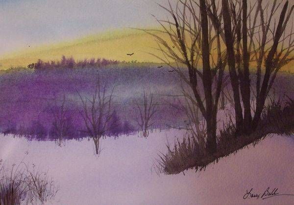 Mist At Dusk Art | Babb Timeless Art