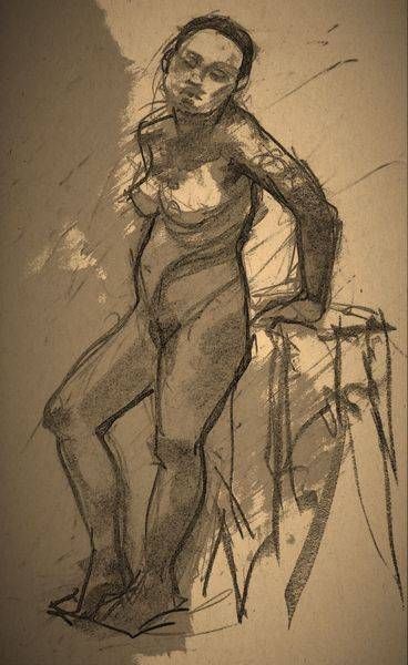 Leaning Figure