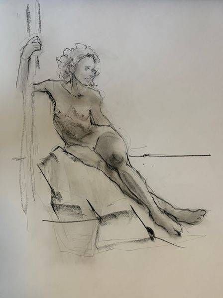 Reclined Contemplation