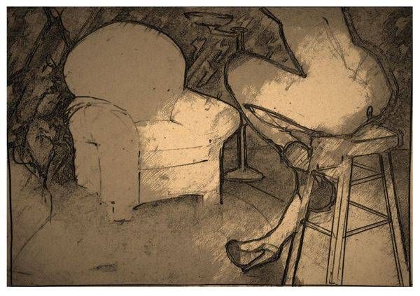 Shadowed Chair Arrangement