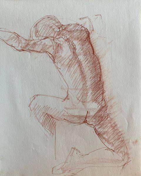 Contemplative Back Study