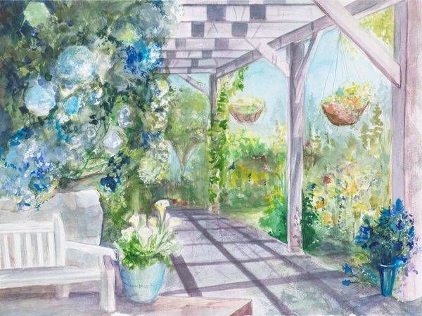 Raindrops And Blooms