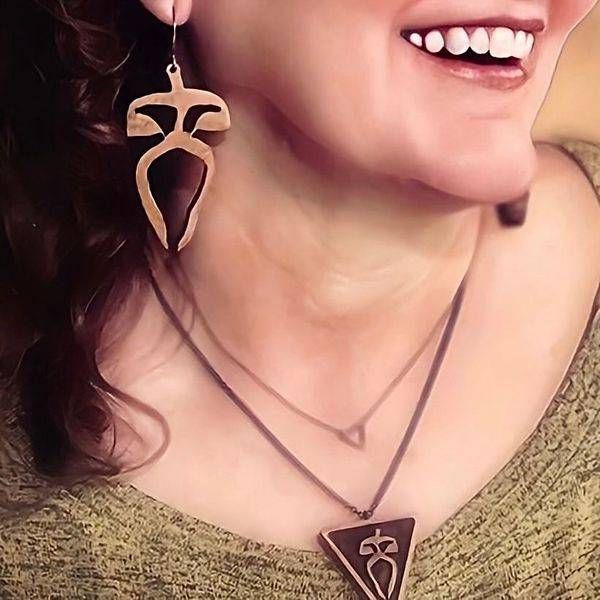 "SHE" Earrings