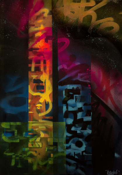 City At Night Art | hendo.art