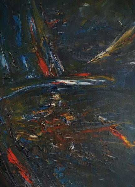 Midnight Blue  Tribute To Field Of Nephlins Art | Vazzy J Art Fusion