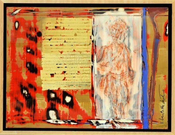 Encaustic On Panel