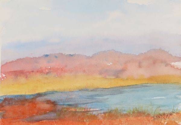 North Of Lake Camp Art | Von Mark Arts