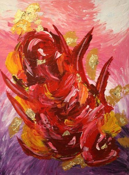 PASSION ACRYLIC 30X40 $2000