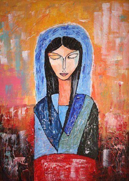 MARY MAGDALA  16X20 $1200