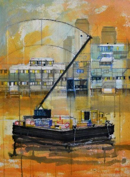 Wharf 4 Noon Delight Art | Jerry Liew Art