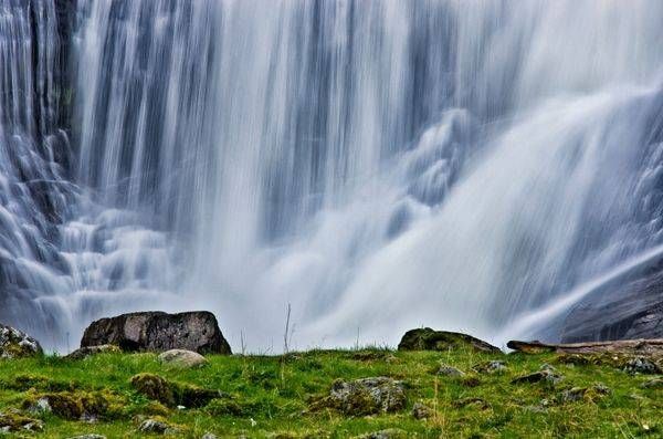 Waterfall backdrop