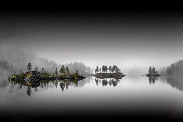 Misty Isles Reflection