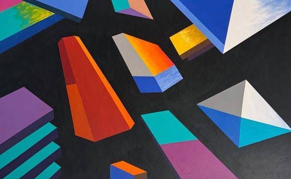 Structures Floating In Space Art | Howard B Marshall Artworks