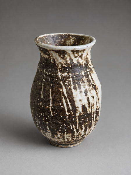 Striped Obvara Vase