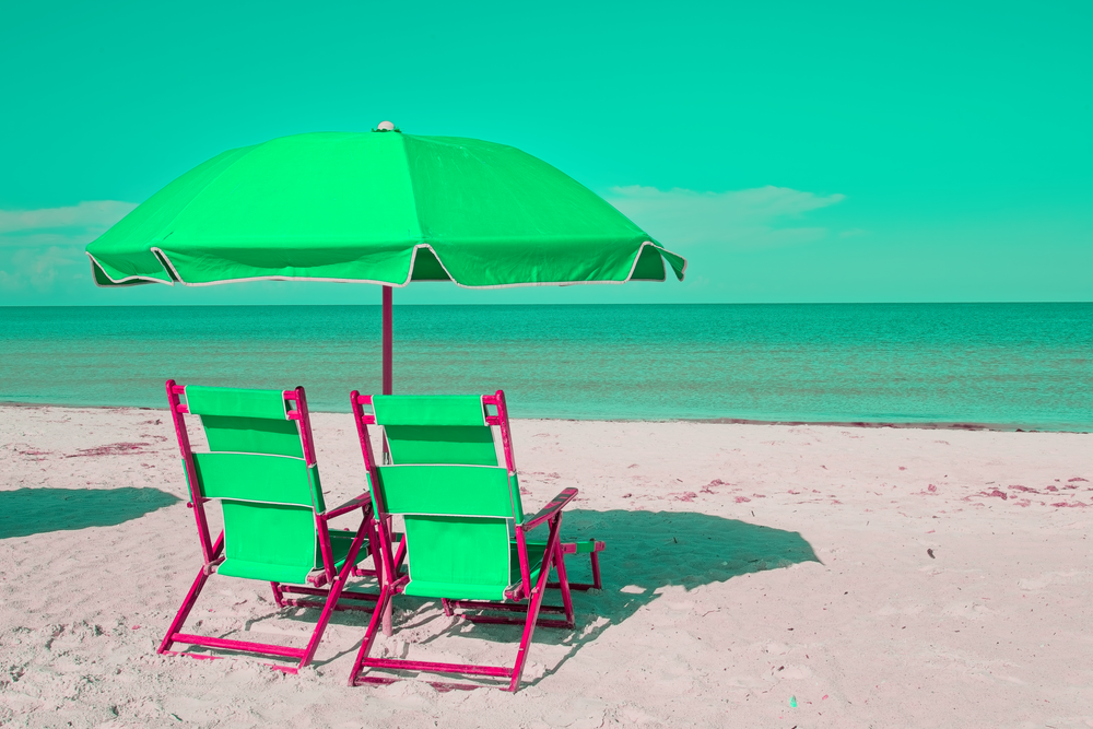 Neon Beach Vibes