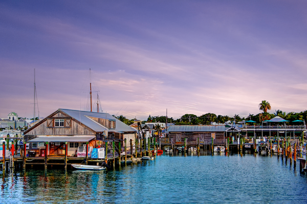 Key West Harbor Afterglow