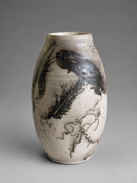 Horsehair And Feathers Vase | Zane Artworks