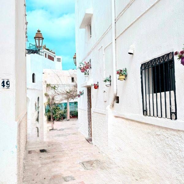 A White Town