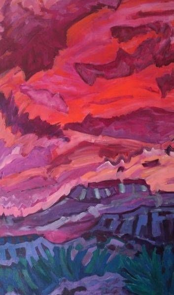 Wild And Crazy Sky Art | Karyn Drum Art