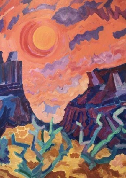 Cholla Boogie Art | Karyn Drum Art