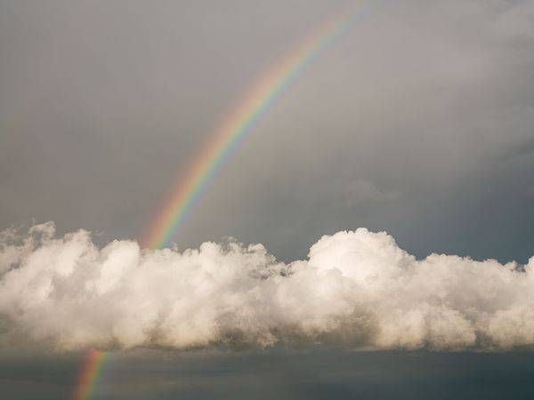 The Rainbow Above the Cloud