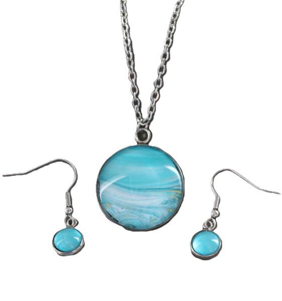 Acrylic Pour Jewelry