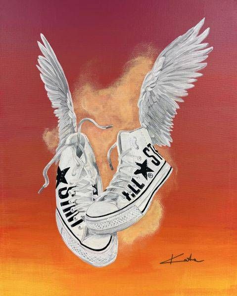"Converse Wings" by Katalin Weiszhausz (Exclusive @Fineartheaven) $5900