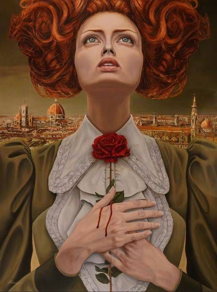 "Yearning" (Original) by Katarzyna Kociomyk @FineArtHeaven (Exclusive Original Masterwork)