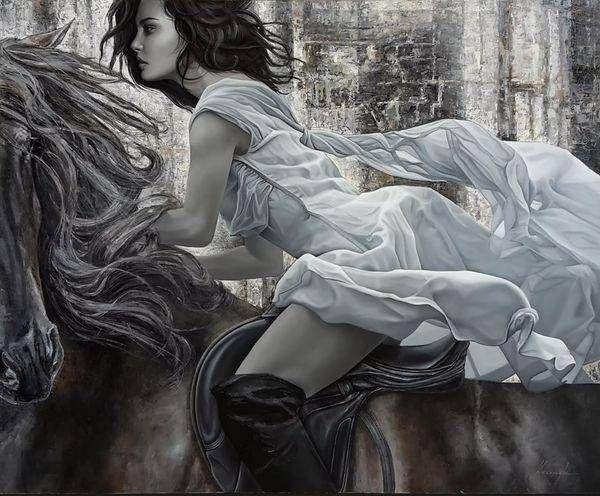 "Follow Me" (Limited Edition Series) by Katarzyna Kociomyk @FineArtHeaven (Exclusive Limited Release)
