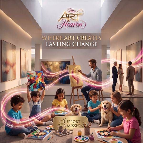 Support Fine Art Heaven’s Mission Click Here to Donate