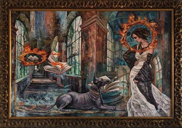 "Burning Desires" (Limited Edition Series) by Katarzyna Kociomyk @FineArtHeaven (Exclusive Limited Release)