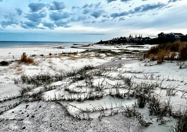 Blue Sky Over Rolling Dunes Photography Art | Goodwin Creative Designs