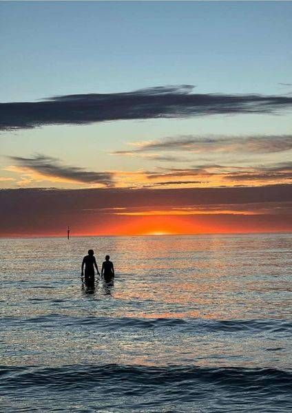 Silhouettes At Dusk Photography Art | Goodwin Creative Designs
