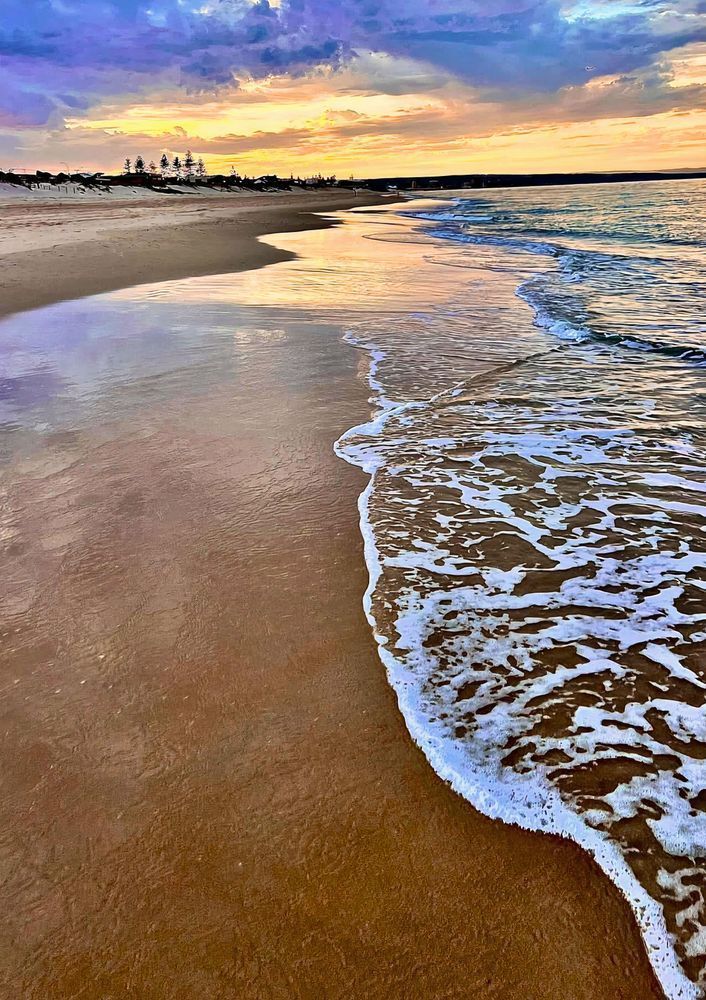 Yellow, Purple, Blue Dawn Photography Art | Goodwin Creative Designs
