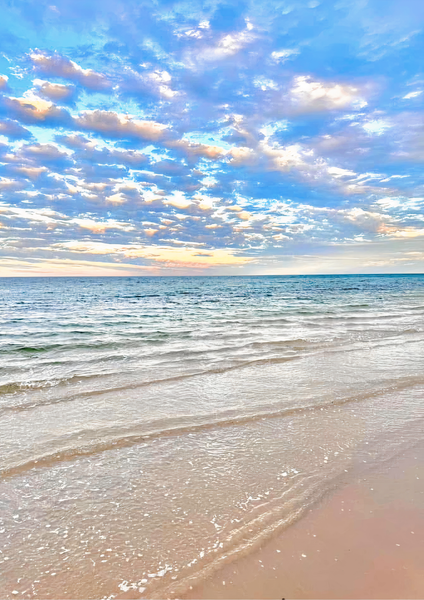 Morning Light Beaxh Walk Photography Art | Goodwin Creative Designs