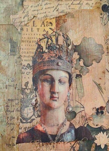 Encaustic Collage