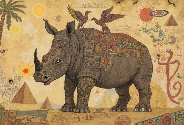 Cosmic Tribal Art from South Africa