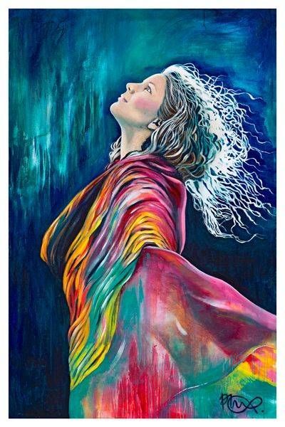 You Make Me Brave Art | Phoebe Bakker