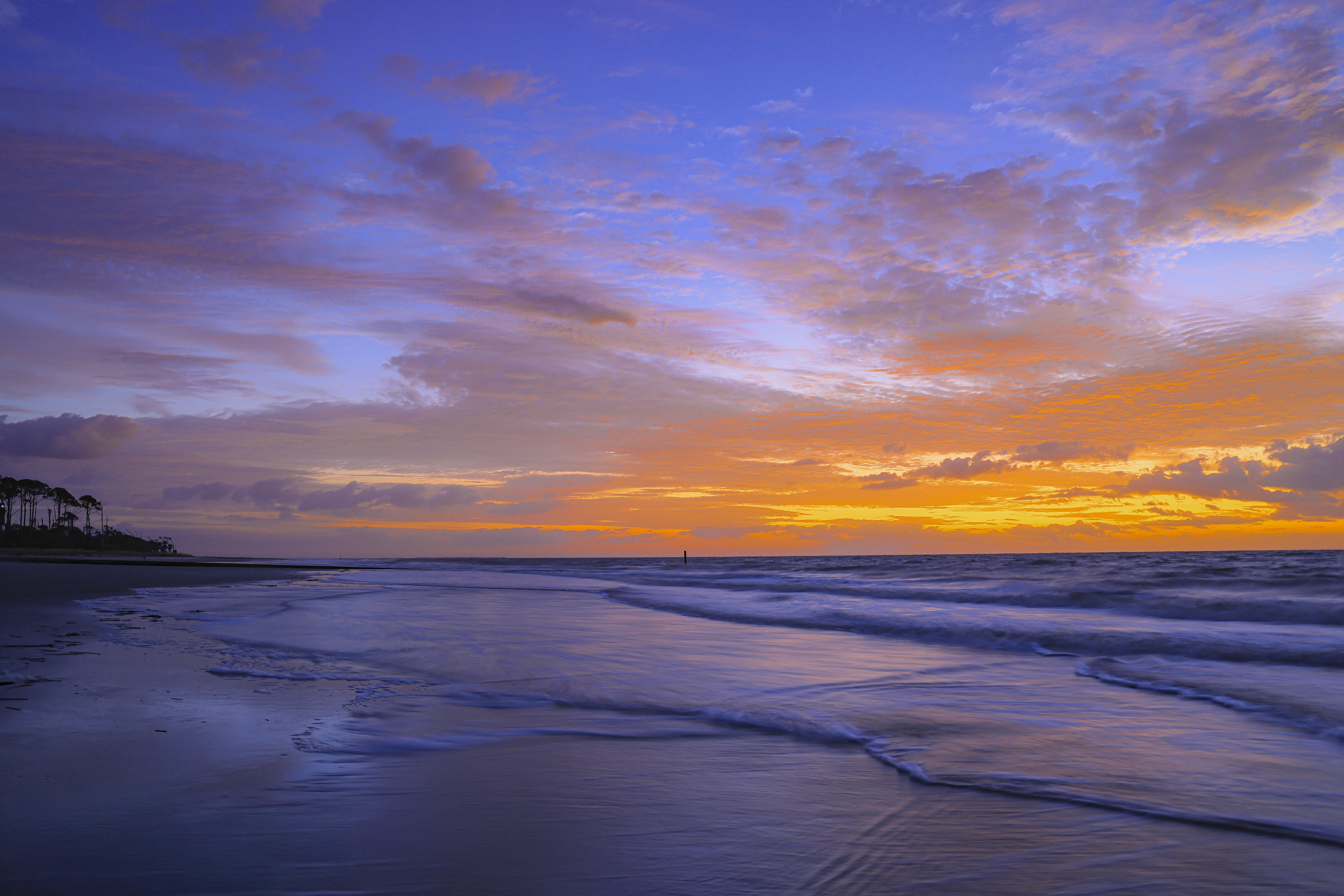 
        <div class='title'>
          Sunrise At Hunting Island
        </div>
       