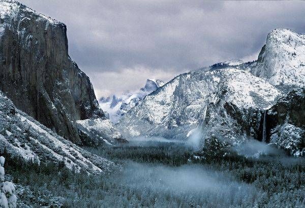 Yosemite Valley Snow