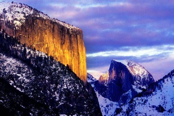 Last Light, El Capitan Half Dome, Yosemite