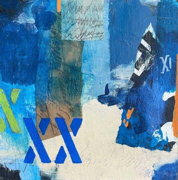 Barcelona Blues Art | Kim Chigi Studio