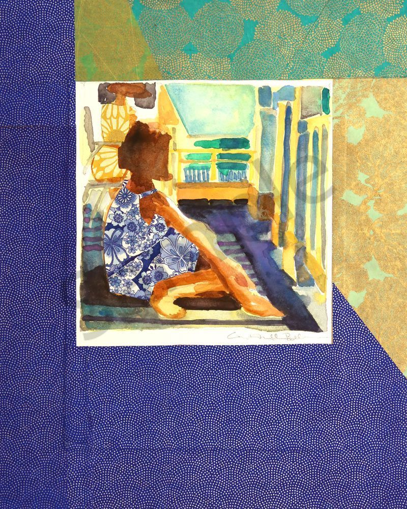 Wait Patiently. Art | Courtney Miller Bellairs Artist