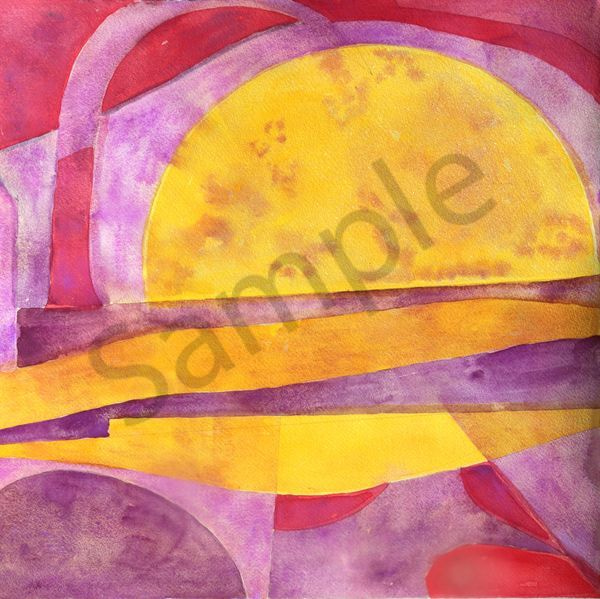 Sunset Art | Courtney Miller Bellairs Artist