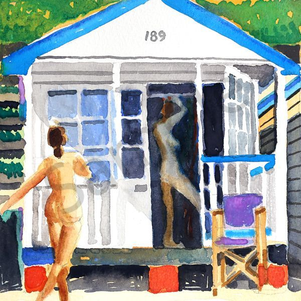 Holiday House Ii Art | Courtney Miller Bellairs Artist